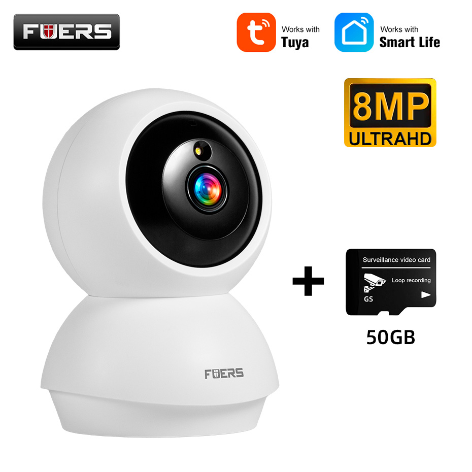 Smart Home Windows App - กล้องวงจรปิดไร้สายในอาคาร Fuers รองรับแอป Tuya Smart สำหรับการเฝ้าระวังภายในบ้าน