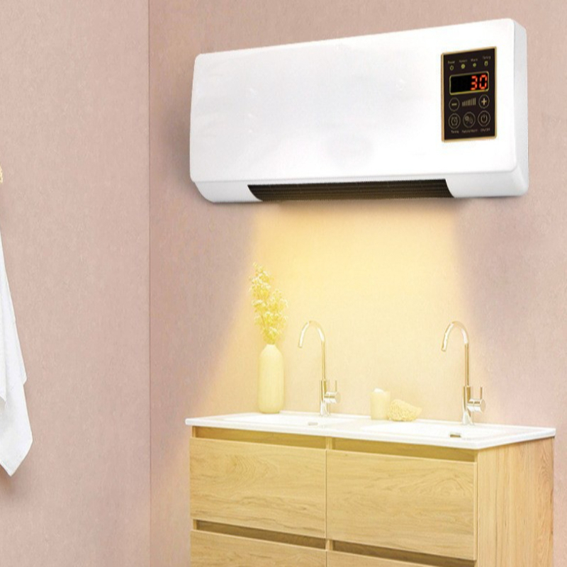 Smart Home Thermostat - เครื่องทำความร้อนติดผนัง ห้องน้ำในบ้าน พัดลมอุ่นเย็น PTC ทำความร้อนเร็ว ตั้งเวลา