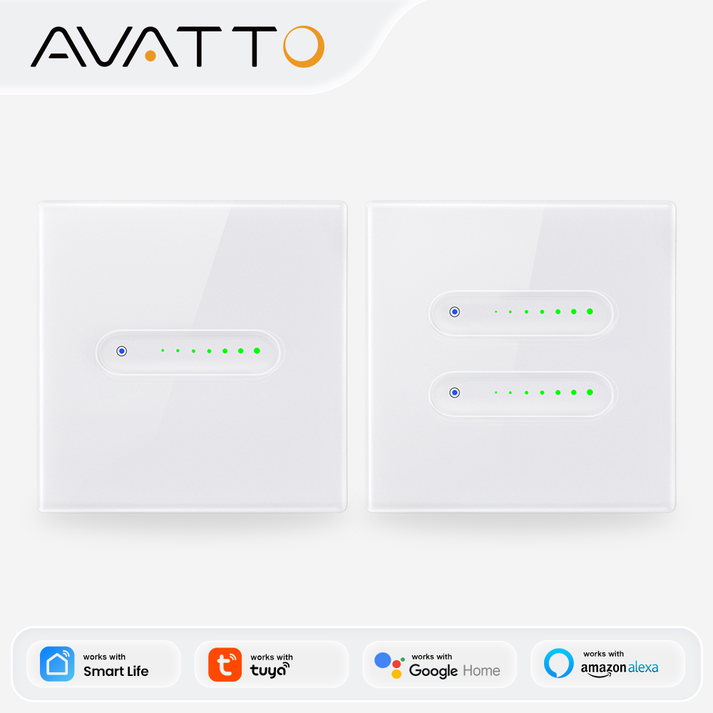 Tuya Smart Switch - AVATTO WiFi 1/2 Gang Smart Dimmer