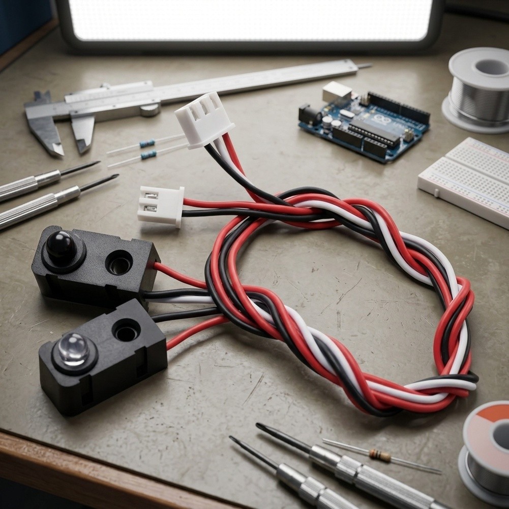 Home Automation Kit - ชุดเซ็นเซอร์ลำแสงอินฟราเรด 4 คู่ สวิตช์ IR แบบลำแสงทะลุ