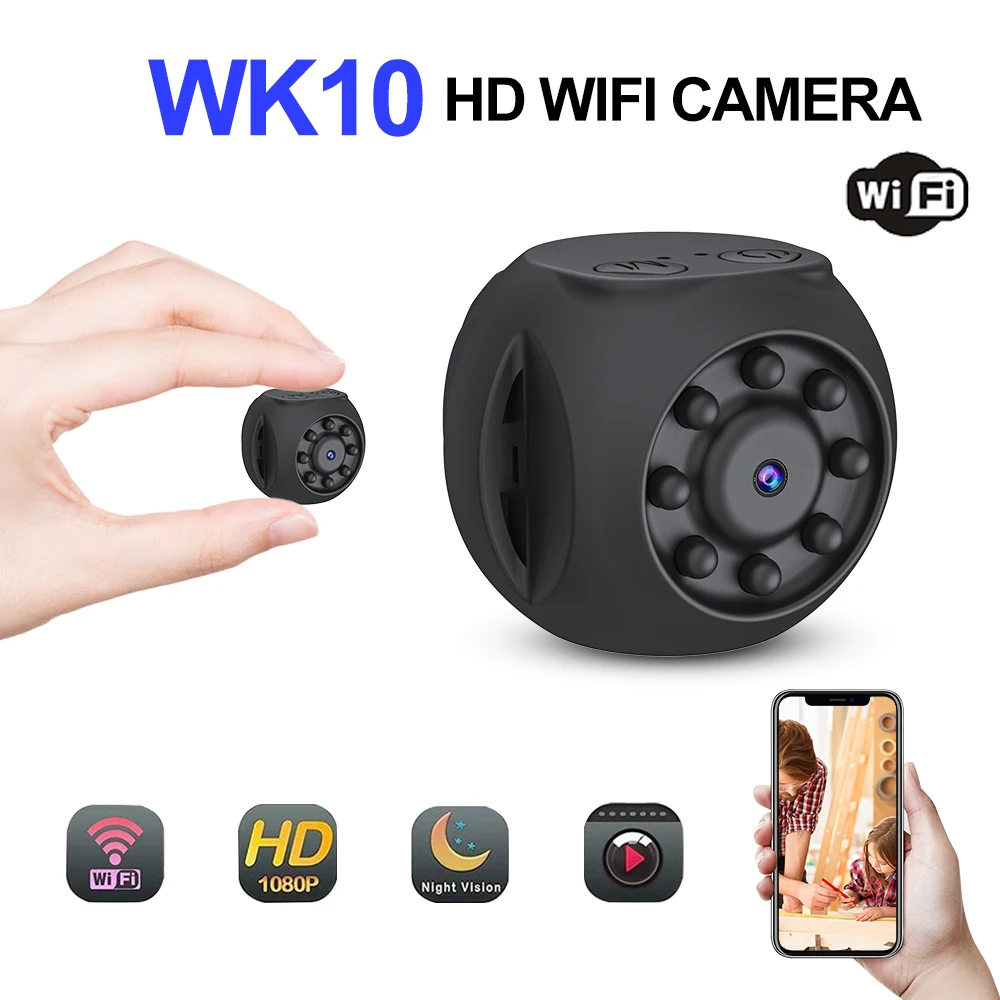 Smart Home Kamera - Wifi มินิกล้อง WK10 กล้องสมาร์ทหน้าแรกความปลอดภัย Espia Wiffi