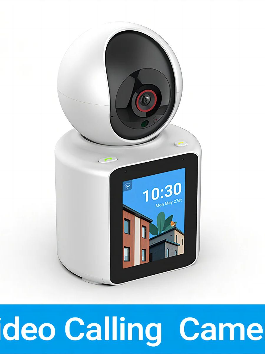 Smart Home Windows App - กล้องวงจรปิดไร้สายแบบวิดีโอคอลล์ Full HD 3MP พร้อมหน้าจอ ติดตามอัตโนมัติ