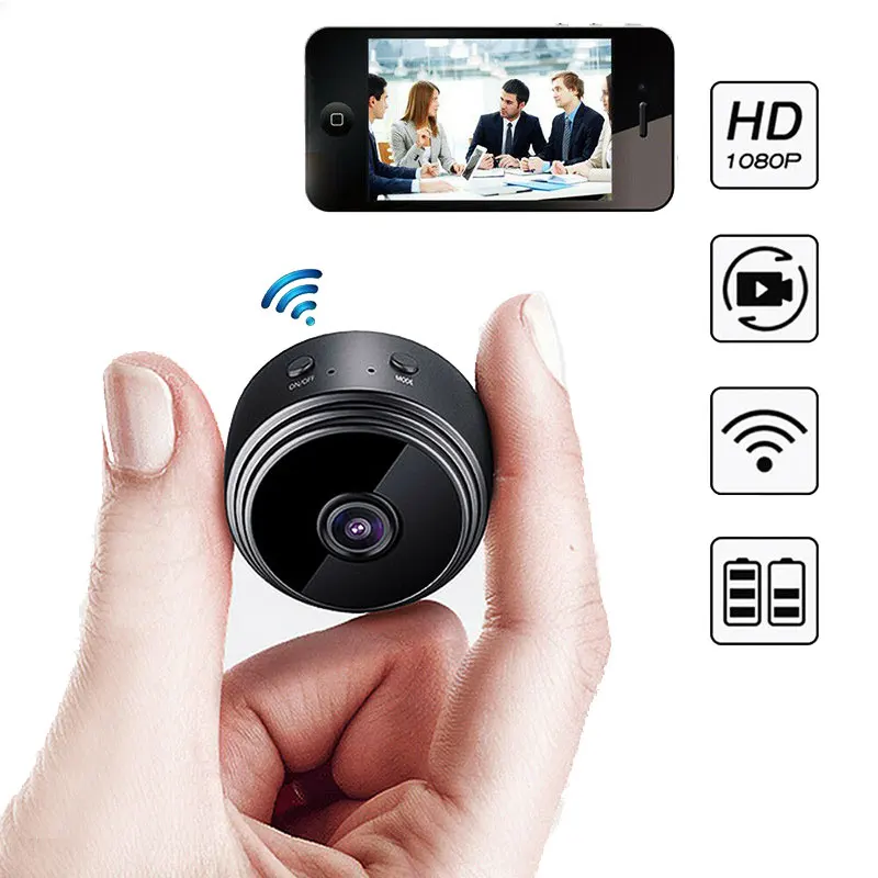 Smart Home Kamera - HD 1080P Mini Digital Wifi กล้องวิดีโอขนาดเล็ก