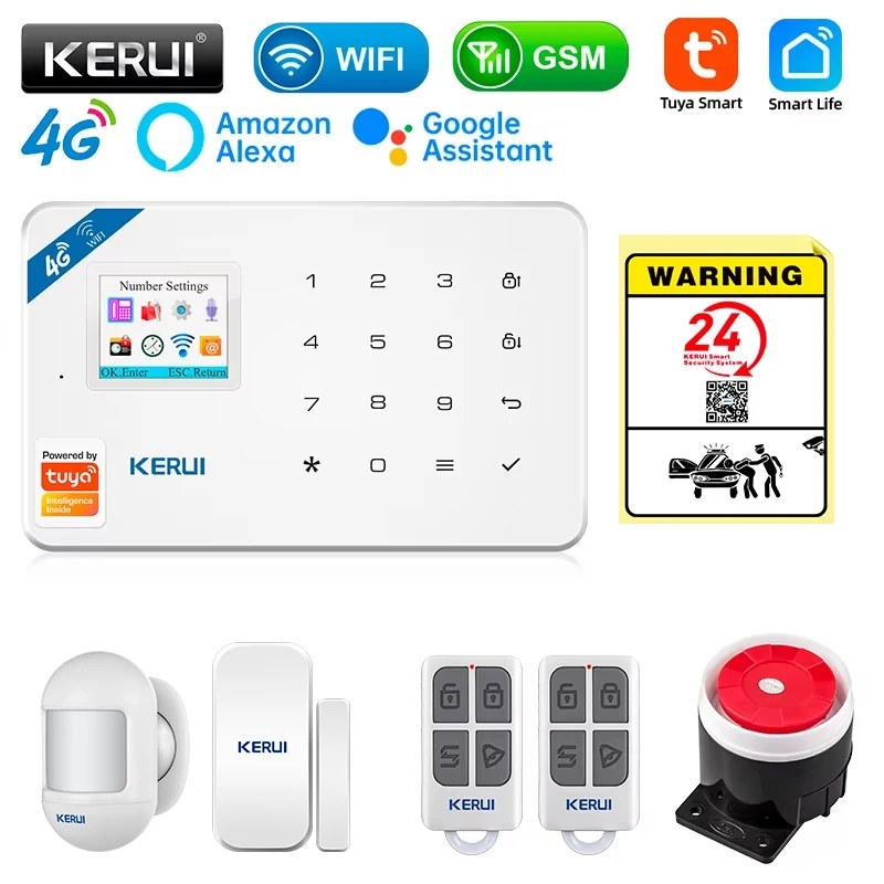 Home Automation Kit - KERUI Security Alarm System ชุด W184