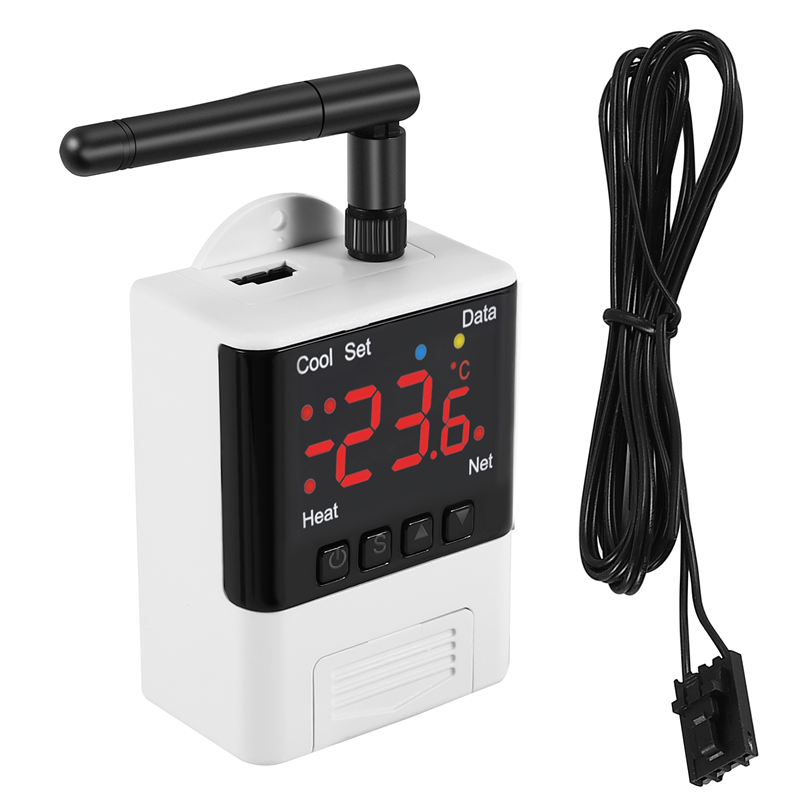 Smart Home Thermostat - Wireless Wifi Temperature Controller เทอร์โม AC110-220V