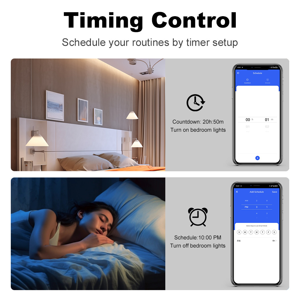 สวิตช์อัจฉริยะ Manhot Zigbee ไ - Tuya Smart Switch บทวิจารณ์และราคา