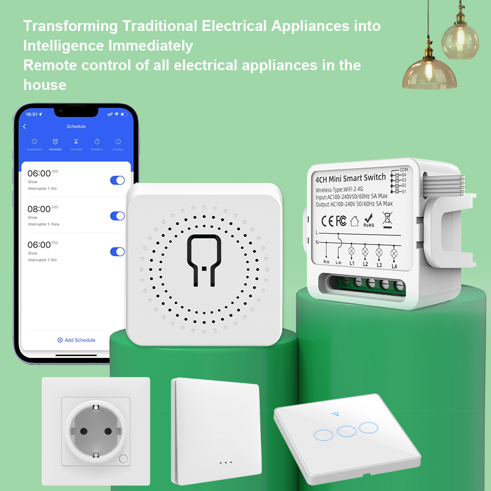 สวิตช์อัจฉริยะ Tuya WiFi 1/2/3 - Tuya Smart Switch บทวิจารณ์และราคา