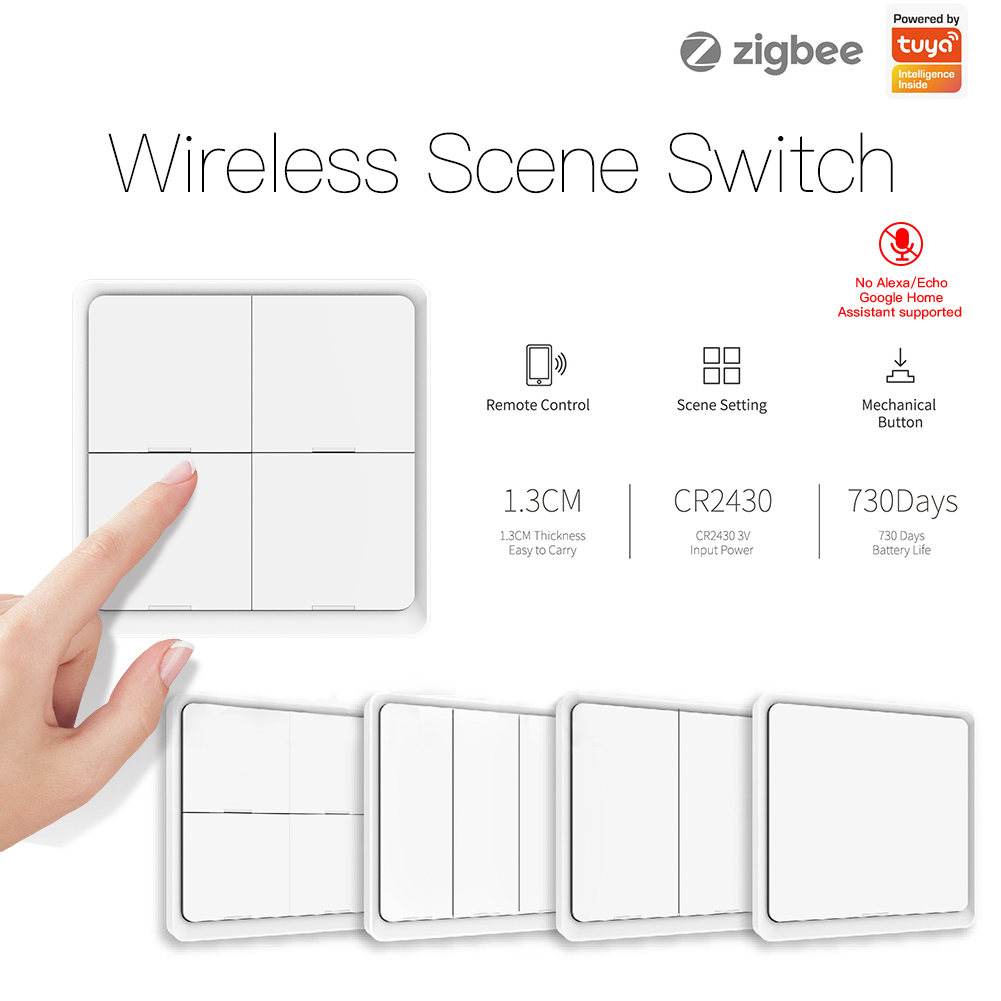 สวิตช์ไร้สาย MOES ZigBee 12 ฉา - Tuya Smart Switch บทวิจารณ์และราคา