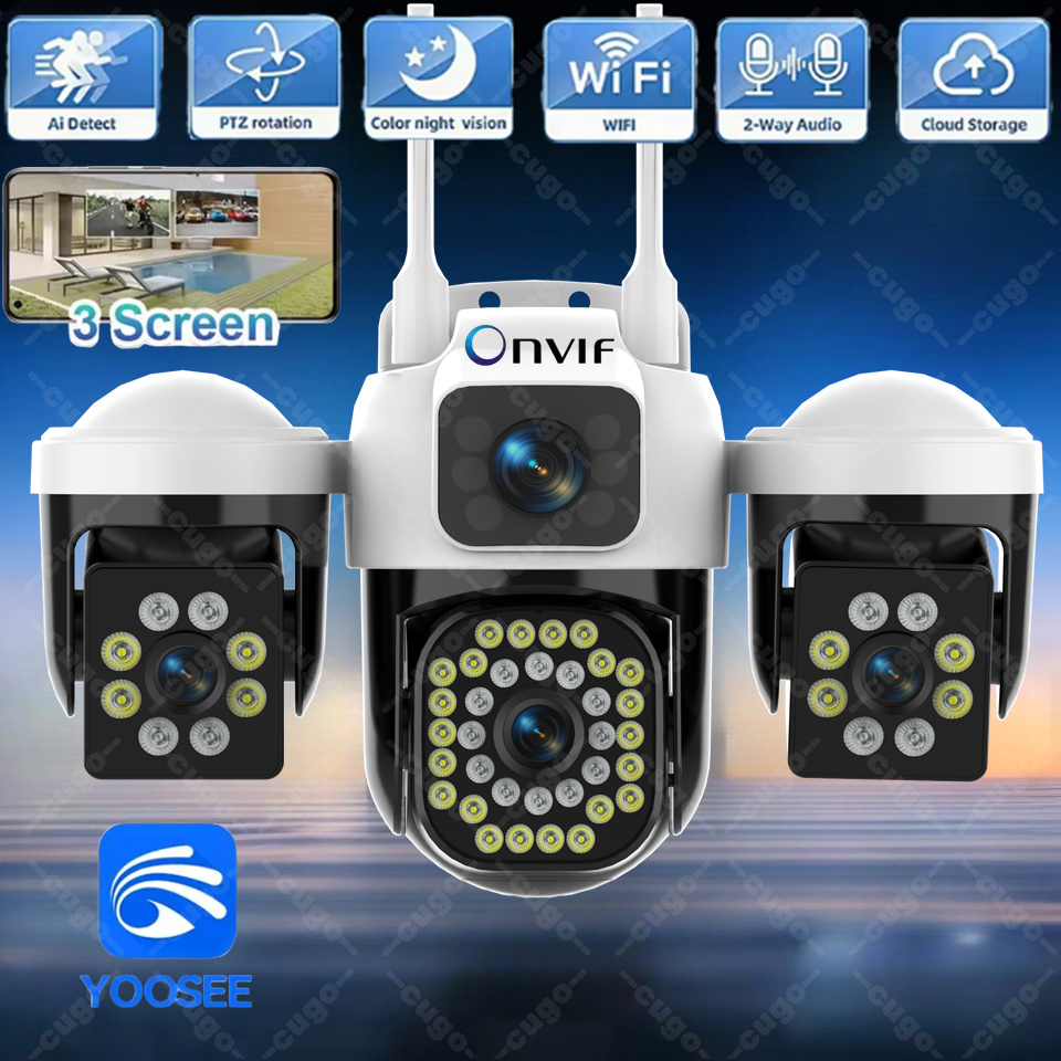 กล้องไอพี ไวไฟกลางแจ้ง 15MP 8K - Smart Home Windows App บทวิจารณ์และราคา