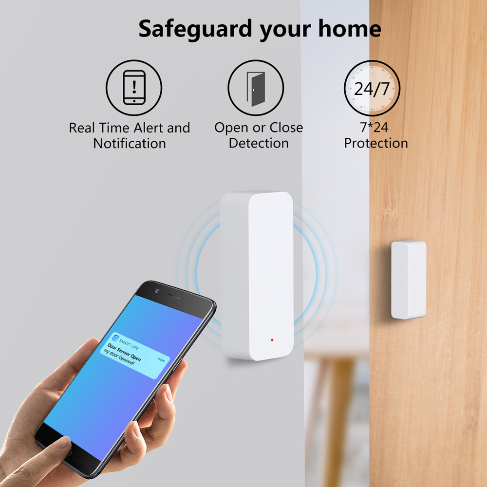 เซ็นเซอร์ตรวจจับการเปิด-ปิดประ - Smart Home Zigbee 3.0 บทวิจารณ์และราคา