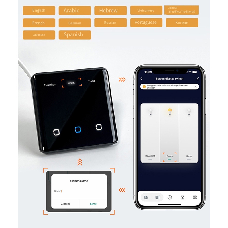 สวิตช์ไฟอัจฉริยะไร้สาย TUYA Sm - Tuya Smart Switch บทวิจารณ์และราคา