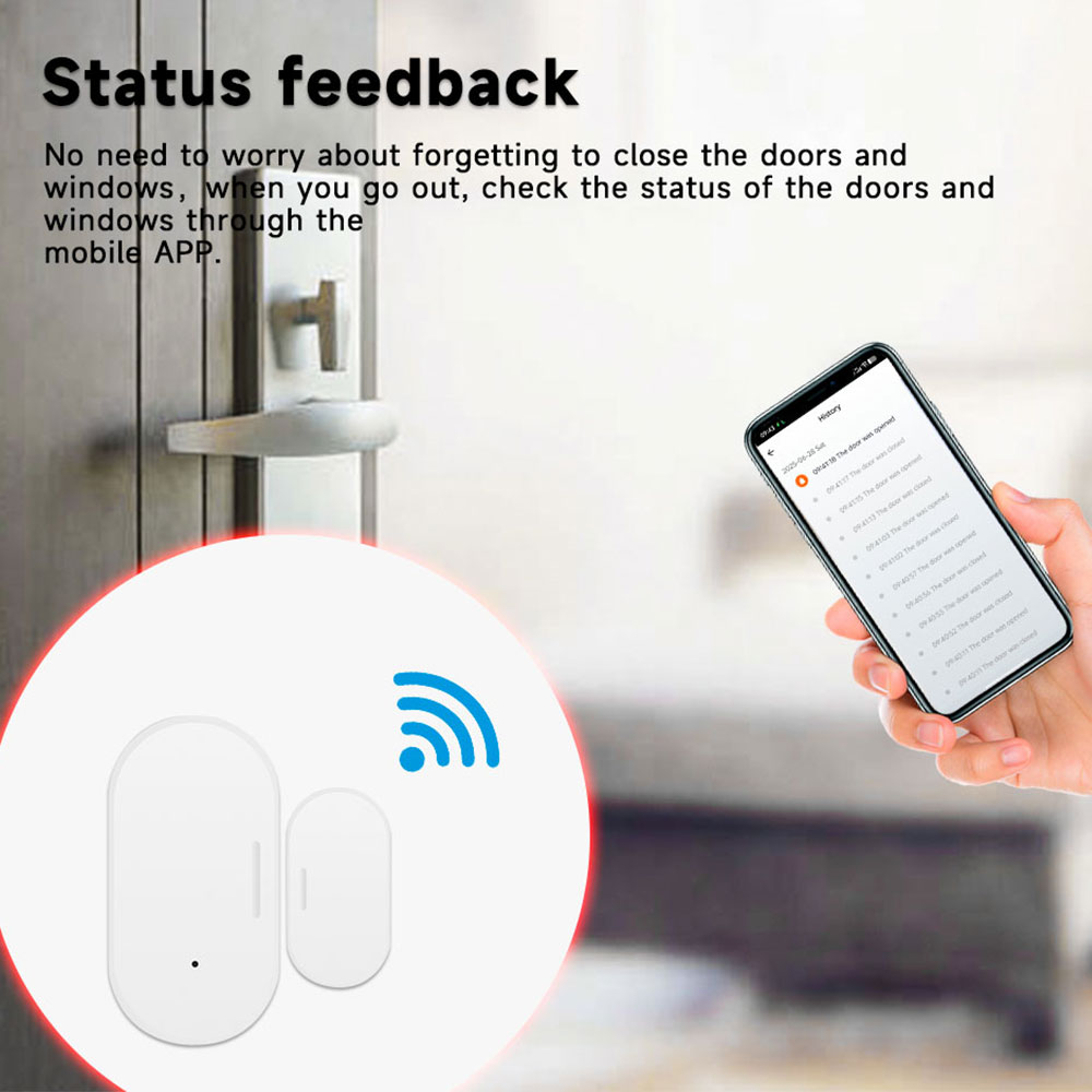 เซ็นเซอร์ประตูหน้าต่าง Zigbee  - Smart Home Zigbee 3.0 บทวิจารณ์และราคา