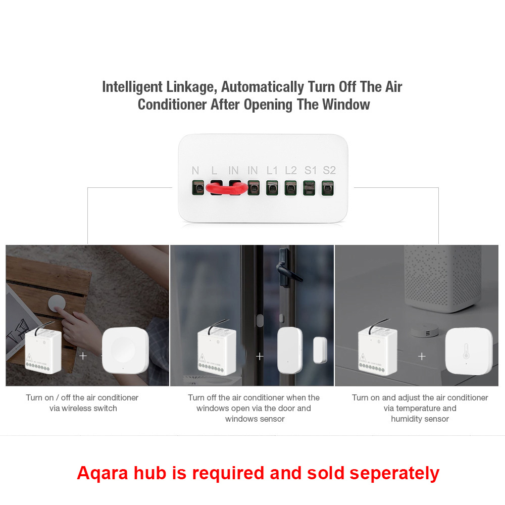 โมดูลควบคุมอัจฉริยะ Aqara แบบส - Home Automation Kit บทวิจารณ์และราคา