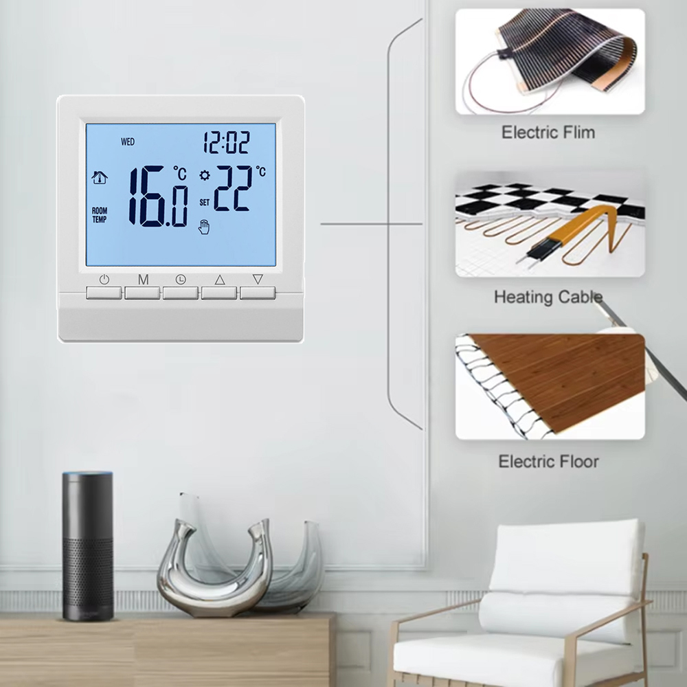 เทอร์โมสตัทอัจฉริยะ ไฮโกรมิเตอ - Smart Home Thermostat บทวิจารณ์และราคา