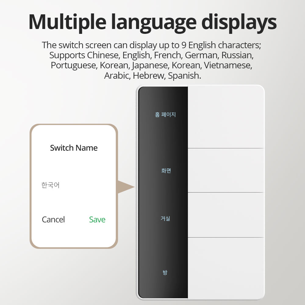 สวิตช์ไฟแบบกด 1234 Gang US Typ - Zigbee Gateway บทวิจารณ์และราคา