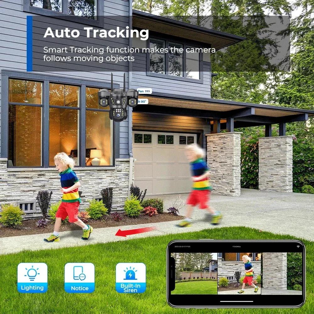 กล้อง IP WIFI ความละเอียด 15MP - Smart Home Kamera บทวิจารณ์และราคา