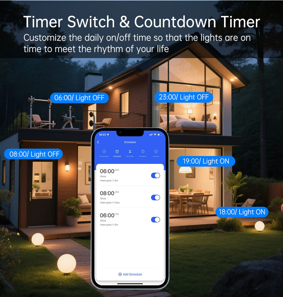 สวิตช์ไฟติดผนังแบบสัมผัส 1 2 3 - Tuya Smart Switch บทวิจารณ์และราคา