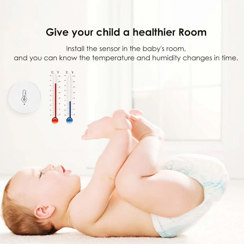 Tuya รีโมตเซ็นเซอร์ความชื้นและ - Smart Home Zigbee 3.0 บทวิจารณ์และราคา