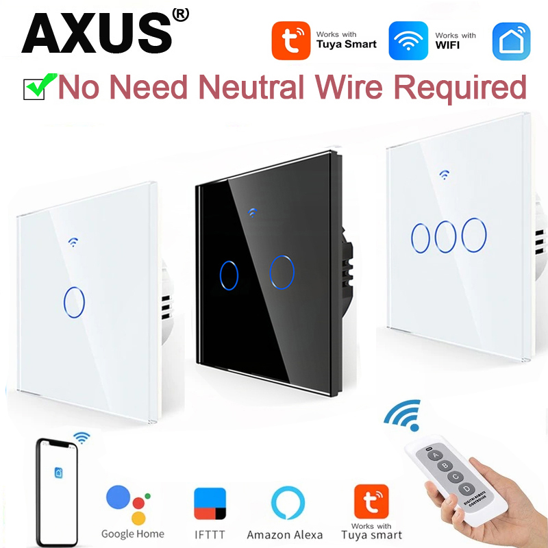 AXUS EU WiFi สวิตช์ไฟอัจฉริยะไ - Tuya Smart Switch บทวิจารณ์และราคา