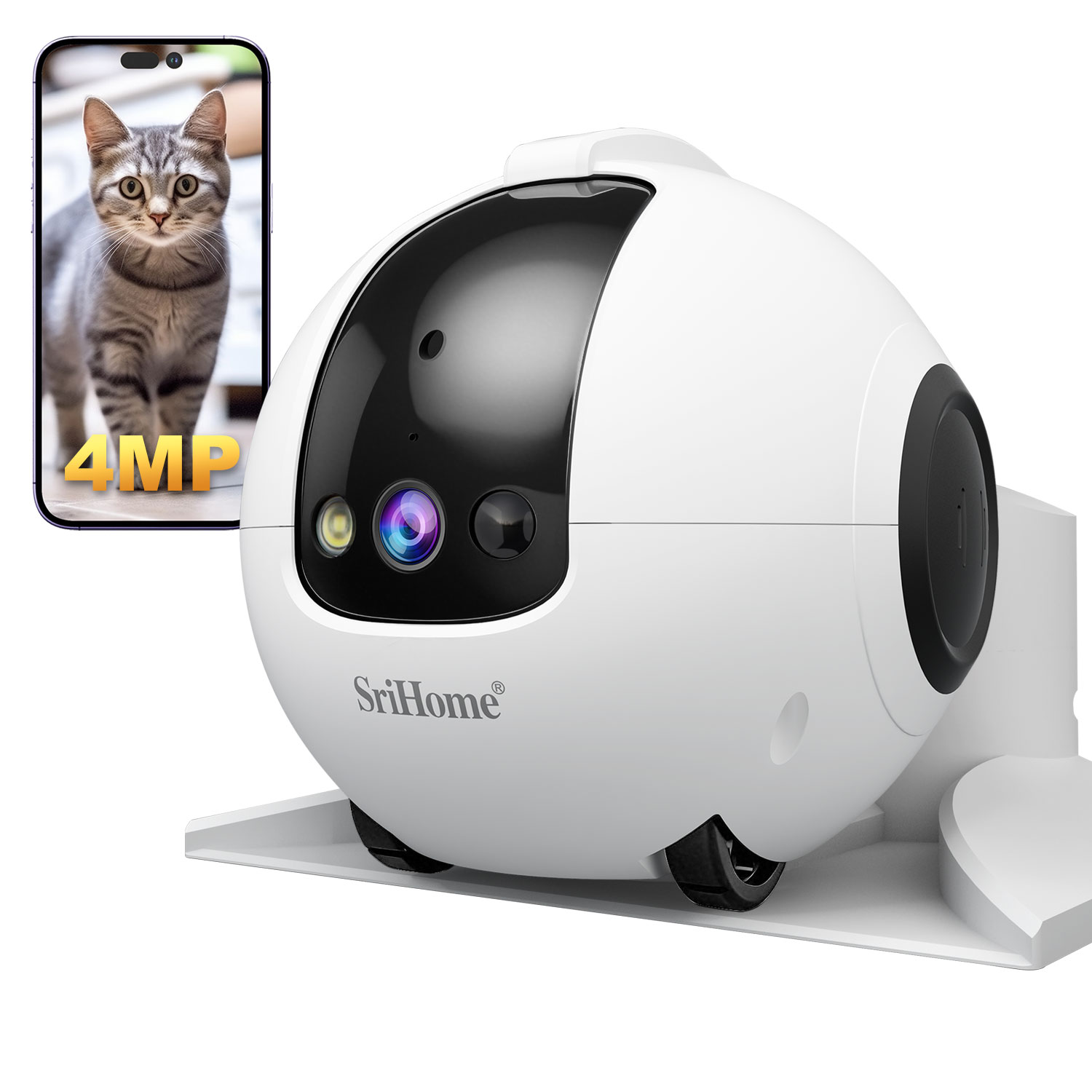 กล้องวงจรปิดไร้สาย 4MP Srihome - Smart Home Windows App บทวิจารณ์และราคา