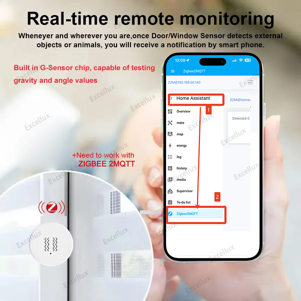 Zigbee 3.0 สมาร์ทเซ็นเซอร์การส - Smart Home Zigbee 3.0 บทวิจารณ์และราคา