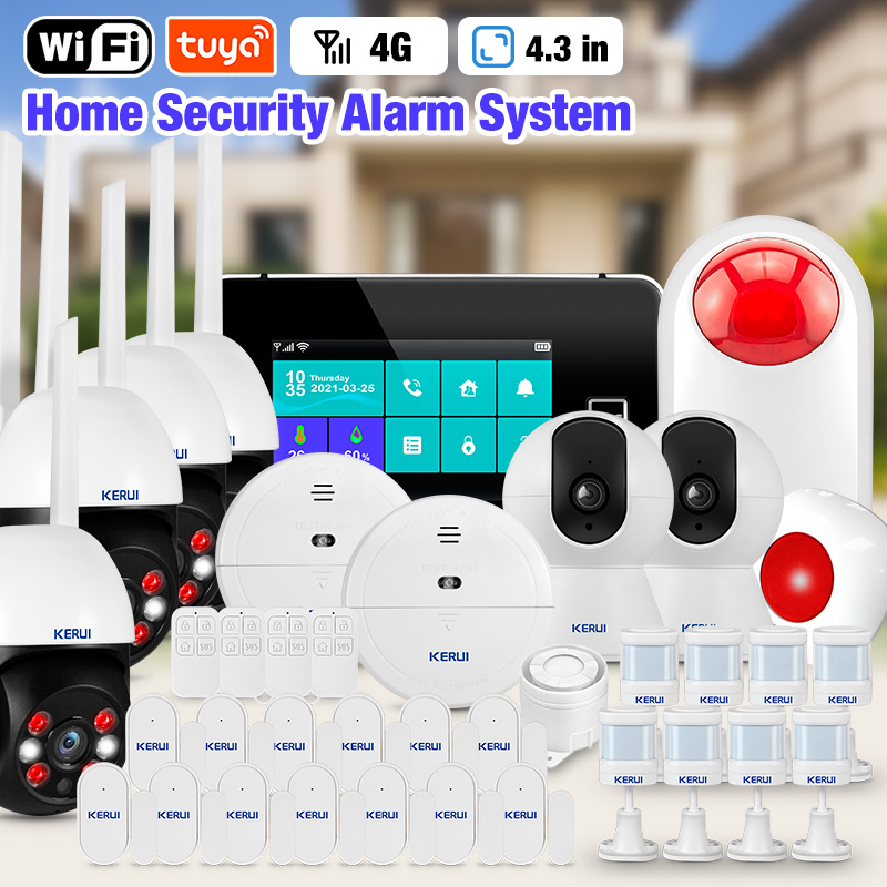 ระบบเตือนภัยบ้านไร้สาย KERUI ห - Home Automation Kit บทวิจารณ์และราคา