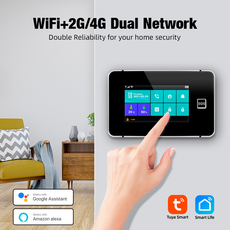 ระบบเตือนภัยบ้านไร้สาย KERUI ห - Home Automation Kit บทวิจารณ์และราคา