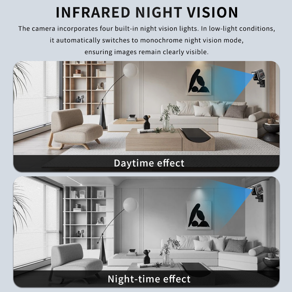 1080P มินิไวไฟกล้องมองกลางคืนต - Smart Home Kamera บทวิจารณ์และราคา