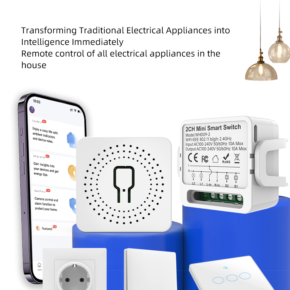 สวิตช์อัจฉริยะ Tuya แบบ 2 ทาง  - Tuya Smart Switch บทวิจารณ์และราคา