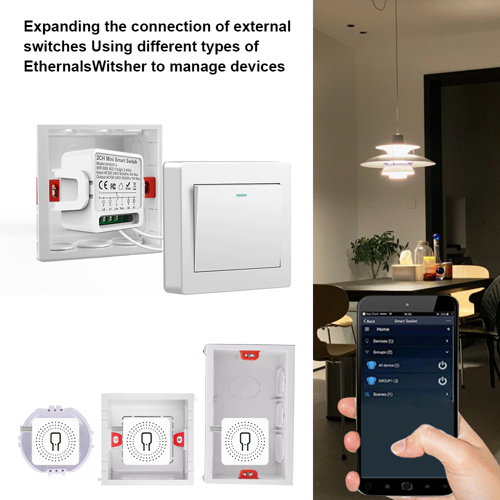 สวิตช์อัจฉริยะ Tuya แบบ 2 ทาง  - Tuya Smart Switch บทวิจารณ์และราคา