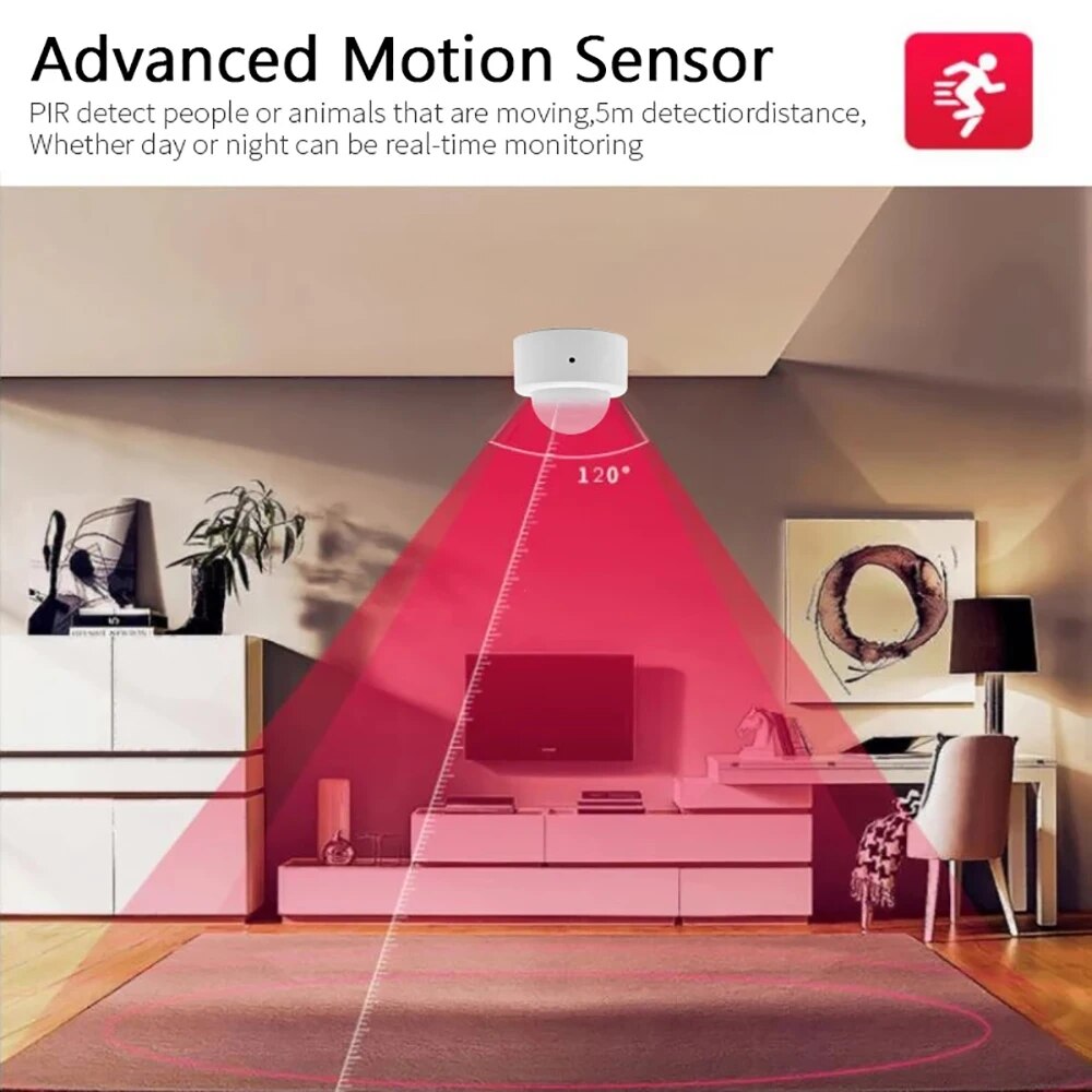 ZigBee MINI PIR เซ็นเซอร์ตรวจจ - Zigbee Gateway บทวิจารณ์และราคา